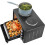 Beko Beko MSH28B Mini Oven and Hob, 18/8 Stainless 4