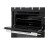 Rangemaster Rangemaster RMB9045BL/SS Electric Double Oven - Black & 7