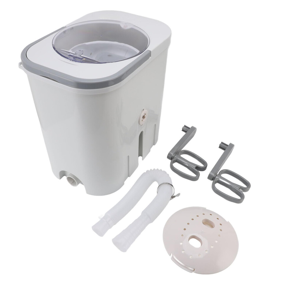 Pssopp Portable Manual Washing Machine Hand Crank Rotary Laundry Washer For U