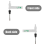 Conjunto de 4 agulhas BSR, compatíveis com BSR ST-16 e ST-17. 3