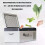 JvFbjLF Mini Portable 15L Refrigerator Compressor Car & 2