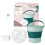 Portable Washer  10 L Foldable Small Washing Machine  Washing Machine with 4