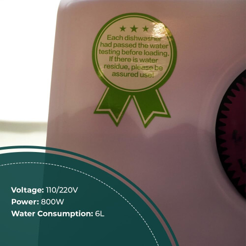 CleanMate Lite Compact Desk Dishwasher  Countertop Dishwasher 2