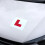 AA Magnetic L Plate White Pack of 2 4