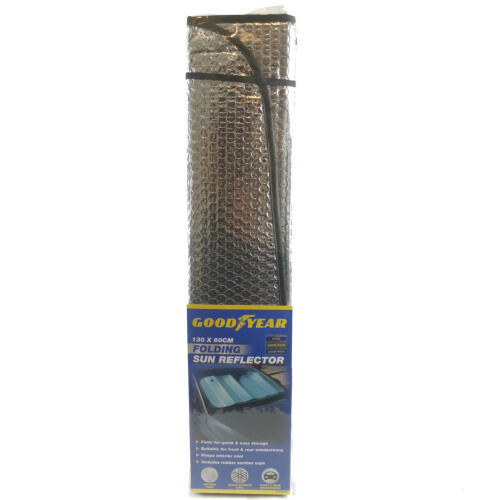 Goodyear Universal Folding Foil Sun Shade Car Van Windscreen For 2