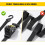 Putentfun 6 Pack Auto Retractable Ratchet Straps Each 2.5cm X 3m Strap Boasts a 6