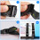 SHUBEIEUMI 4 Pack 2cm x 200cm Adjustable Black Cargo Straps 5
