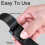 SHUBEIEUMI 4 Pack 2cm x 200cm Adjustable Black Cargo Straps 6