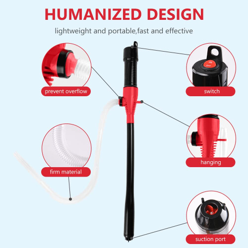 Flintronic Portable Battery-Operated Electric Siphon - Liquid 2
