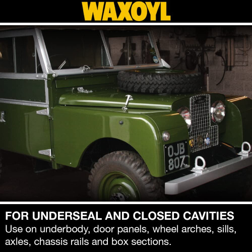 Hammerite Waxoyl Car Underseal and Rust Protection. The Original Rustproofing 1