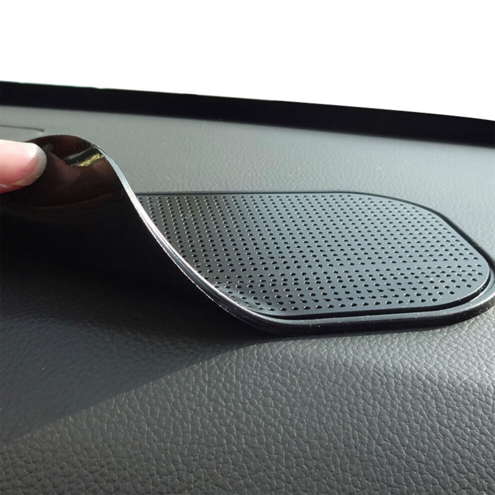 2 Pieces Non Slip Car Dashboard Mat,14.2X8.3cm/5.59X3.27in Universal Dashboard Magic Silica Gel Anti-Slip Mat Pads Sticky Pad Dashboard Holder Car 5051226552670