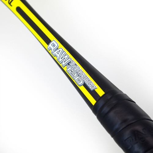 Karakal Karakal Raw 120 Squash Racket 120 Gram Titanium Graphite Frame Midplus Head 2