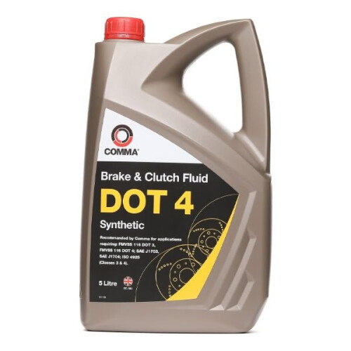Comma Comma BF45L Dot 4 Synthetic Brake Fluid, 5000ml Volume 1