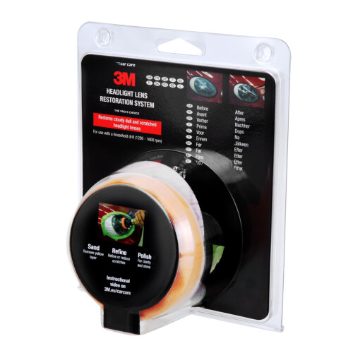 3M 3M 39073 Headlight Lens Restoration Kit to Restore 2