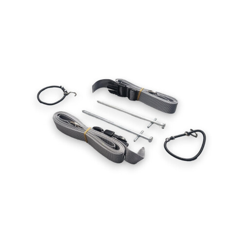 Dometic Storm Tie Down Kit Grey - Heavy Duty Awning Straps for 1