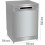 HS673C60XUK Full Size WiFi-Enabled Dishwasher, 16 Place Settings, 6