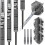 Unicorn Unicorn Noir Series Gary Anderson Phase 5 Tip Darts 3