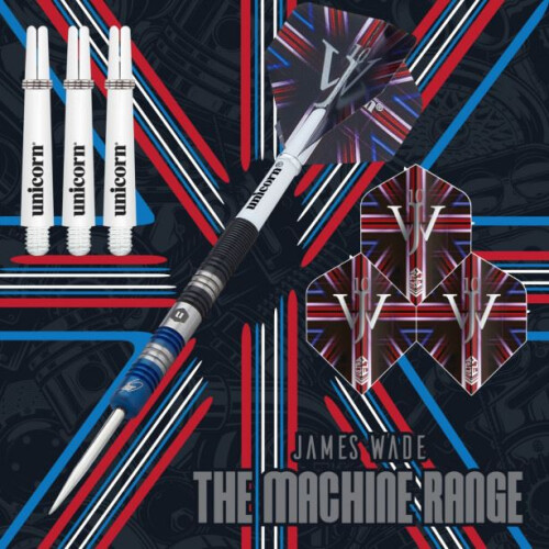 Unicorn Unicorn James Wade The Machine 90% Tungsten Tip Darts 1