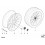 BMW BMW Genuine Hub Cap With Chrome Edge 68mm 36136783536 4