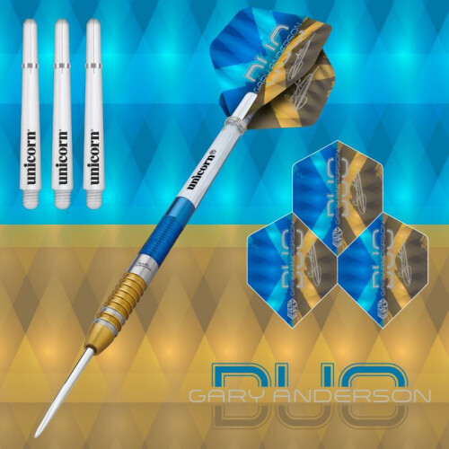 Unicorn Unicorn Gary Anderson Duo Tip Darts Dual Coating 2