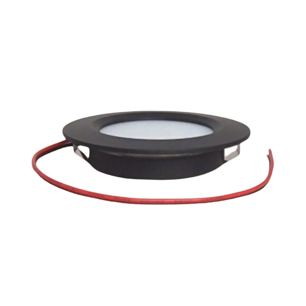 Marvix Led Spot Lights 12V 24V Dimmable Recessed Downlights For Motorhome, Caravan, Campervan And Boat Lighting (Warm 3000K) - Pack Of 6 Black/White 5060669480907