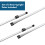 Purely Outdoors Universal Awning Rear Upright Poles (Pair) - Suitable 2