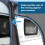 Purely Outdoors Universal Awning Rear Upright Poles (Pair) - Suitable 3