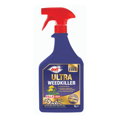 Doff Doff Ultra Weedkiller 1L Glyphosate Free Weed Control