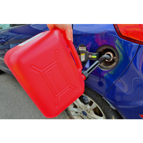 Hilka Hilka 84809530 10L Red Plastic Fuel Can 1