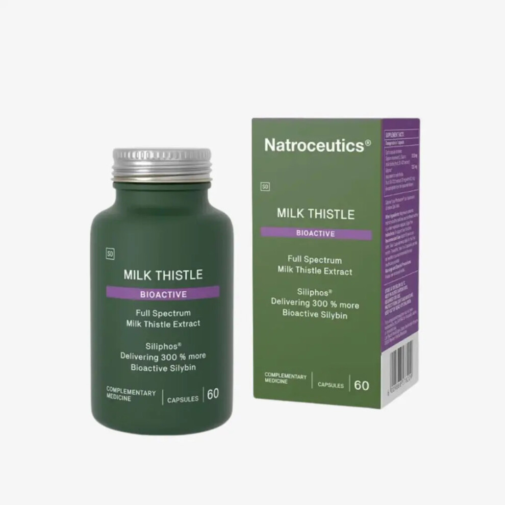 Natroceutics Milk Thistle Bioactive Â 60 Capsules