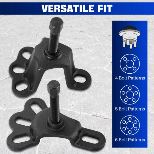 DASBET Universal Front Wheel Hub & Rear Axle Puller Set 2