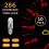 Tek Automotive 286 Bulb 12V 1.2W T5 Bulb Dashboard Bulbs - 10 Pack 2