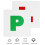 Onarway Learner Plate, Self Adhesive Red L Plate and Green P Plate 4 5