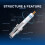 TORCH L8RTC Spark Plug Replace for N GK BPMR8Y BPM8Y Spark Plug for Cham pi 5