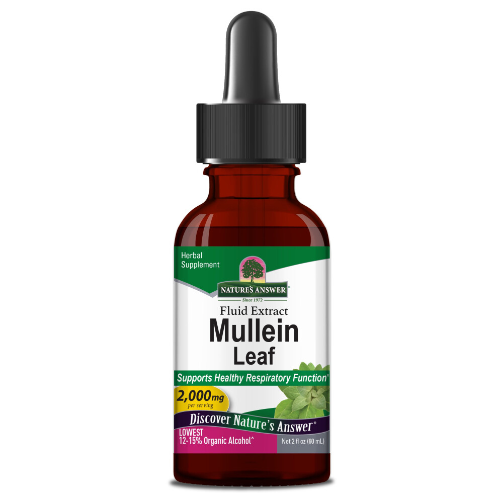 Nature's Answer NatureâS Answer Mullein Leaf Botanical Liquid Extract Â 60Ml