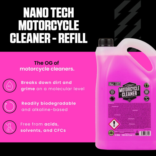 MUCOFF  Nano Tech Motorcycle Cleaner 5L 1