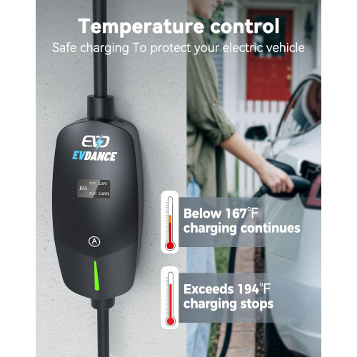 EVDANCE EV Charging Cable for Electric and Hybrid Vehicles 2