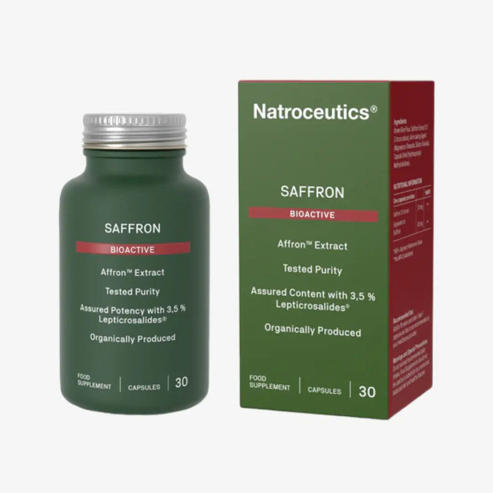 Natroceutics Saffron Bioactive Â 30 Capsules