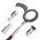 Fpxnb 4PCS Telescoping Inspection Mirror LED Lighted Inspection Mirror 3