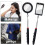 Fpxnb 4PCS Telescoping Inspection Mirror LED Lighted Inspection Mirror 6