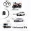 10 pcs Tyre Valve Caps, Universal Dust Cap - Black Stem Caps - Used 4