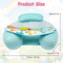 Alaoo Inflatable Baby Chair Baby seat for 336 Months Portable Infant A