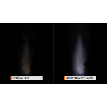 OSRAM NIGHT BREAKER LASER H8, +150% more brightness, halogen headlight lamp, 64212NL-2HB, 12V, Hanging folding box (2 lamps)