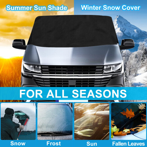 CICMOD Windscreen Cover Window Sunshade Screen Frost Snow Covers for 2