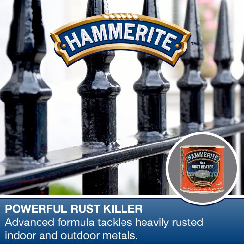 Hammerite Hammerite 5158238 250ml Number 1 Rust Beater - Grey 1