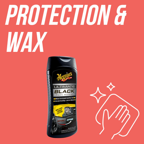 Meguiars G15812EU Ultimate Black Plastic Restorer Trim Restorer 355ml Packa 1