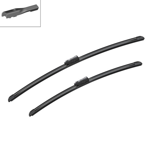Bosch Bosch Aerotwin A298S  Front Windscreen Wipers  Set of 2 Replacement Blades 1