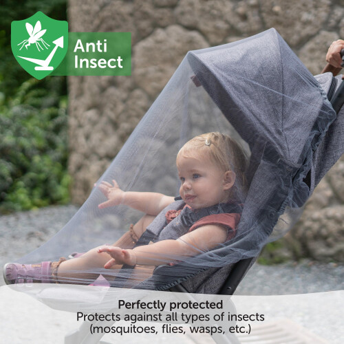 Zamboo Universal Mosquito Net for Pushchair, Pram, Buggy, Carrycot 1
