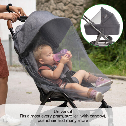 Zamboo Universal Mosquito Net for Pushchair, Pram, Buggy, Carrycot 2