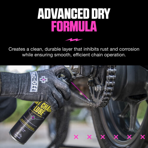 MUC-OFF - Dry Chain Lube 400ml 2